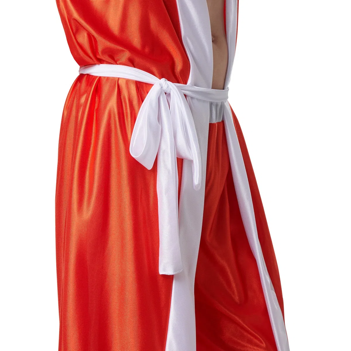 dressforfun Costume de Boxeur pour Homme | Costume Deux pièces de Boxeur | INCL. Ceinture à Lacer et Gants de Boxe à Fermeture à Scratch (Rouge | L | no. 301836)