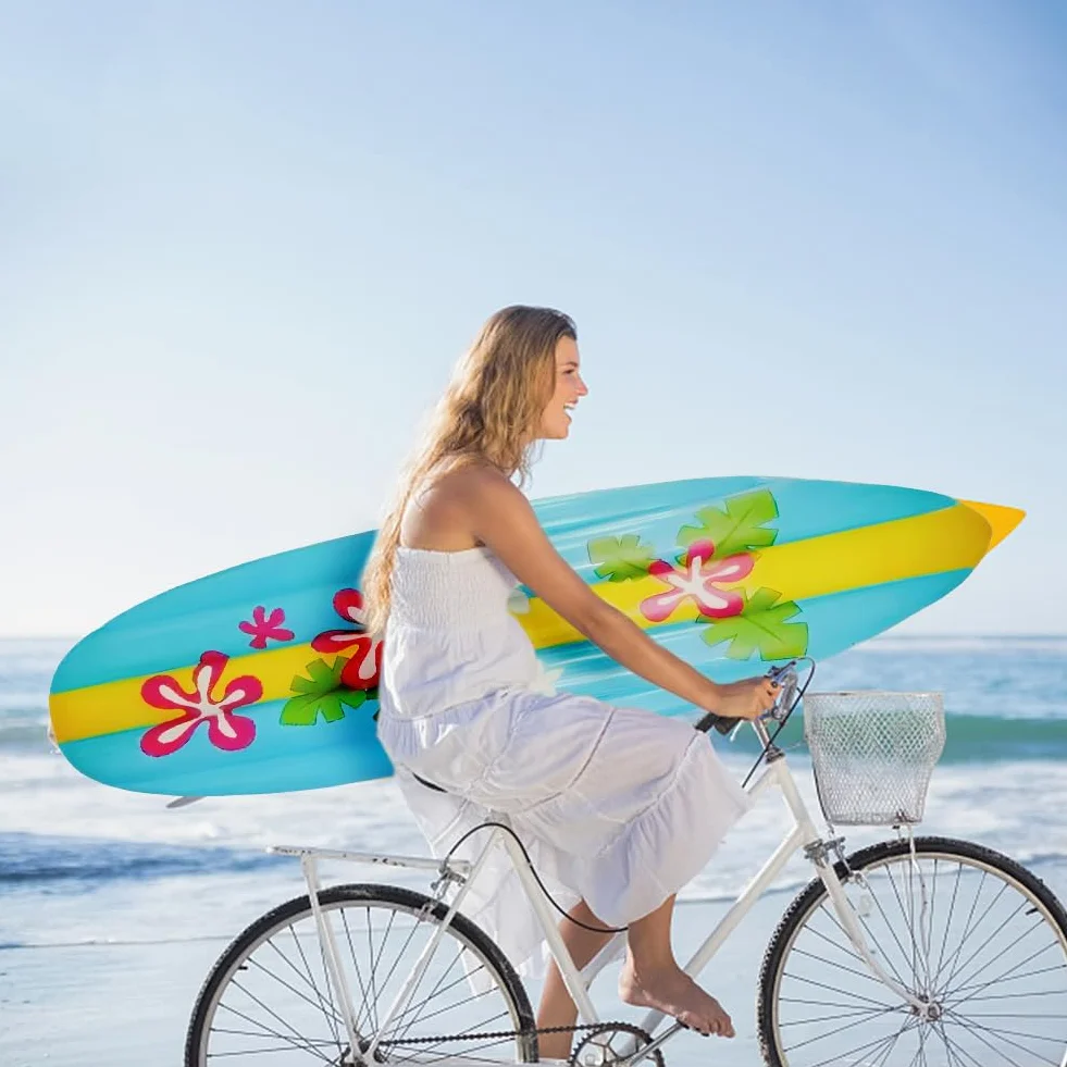Planche Gonflable,Bodyboard Gonflable Portable Pliable,Planche de Surf pour Adultes Enfants,Planche de Natation Gonflable,pour Surf à la Plage,Piscine,Natation,Sports Nautiques
