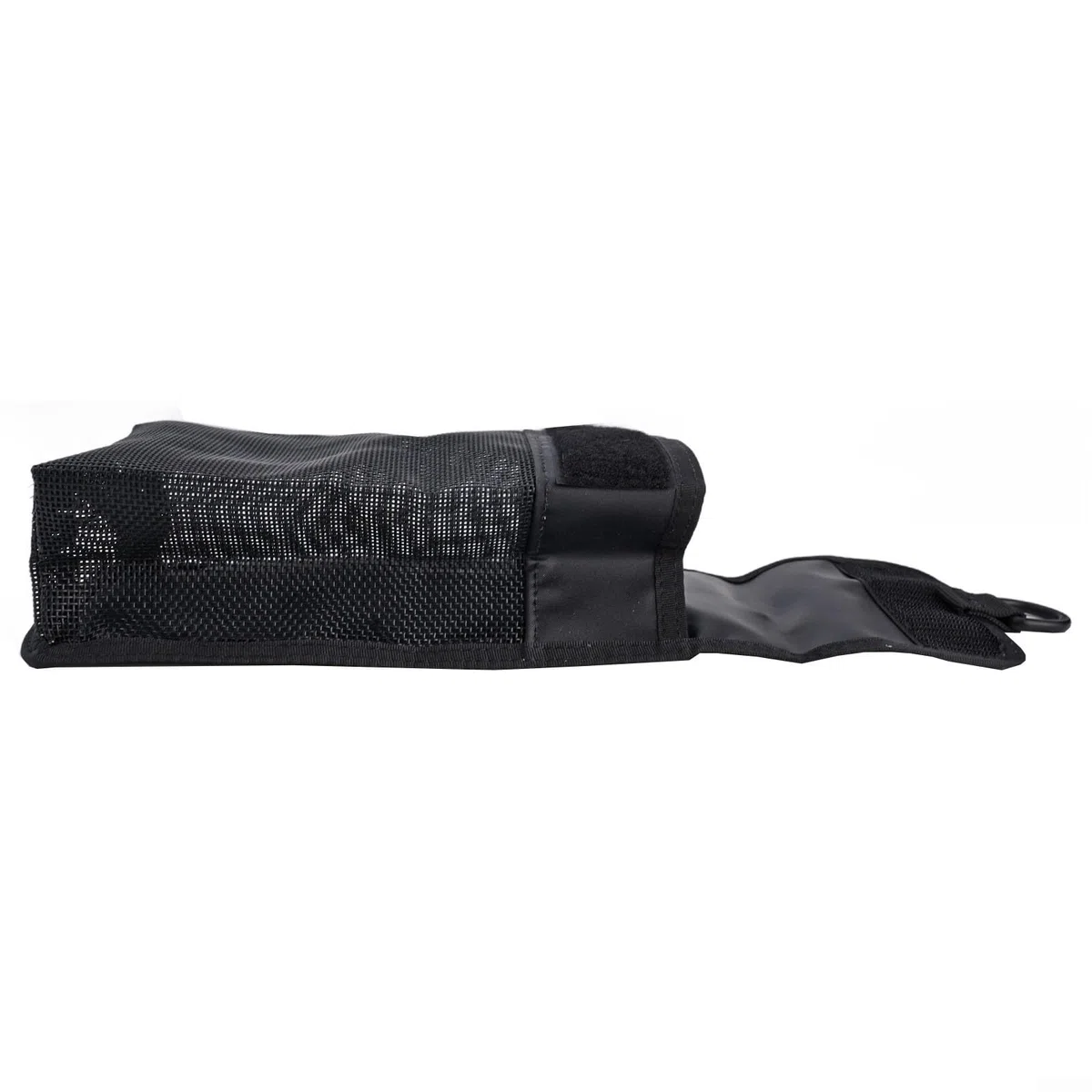 Lioaeust Sac en maille pour la plongée sous-marine avec construction en PVC et nylon, équipé d'un anneau en D et d'une boucle pivotante pour une fixation sûre des moulinets de bouée de marquage et des