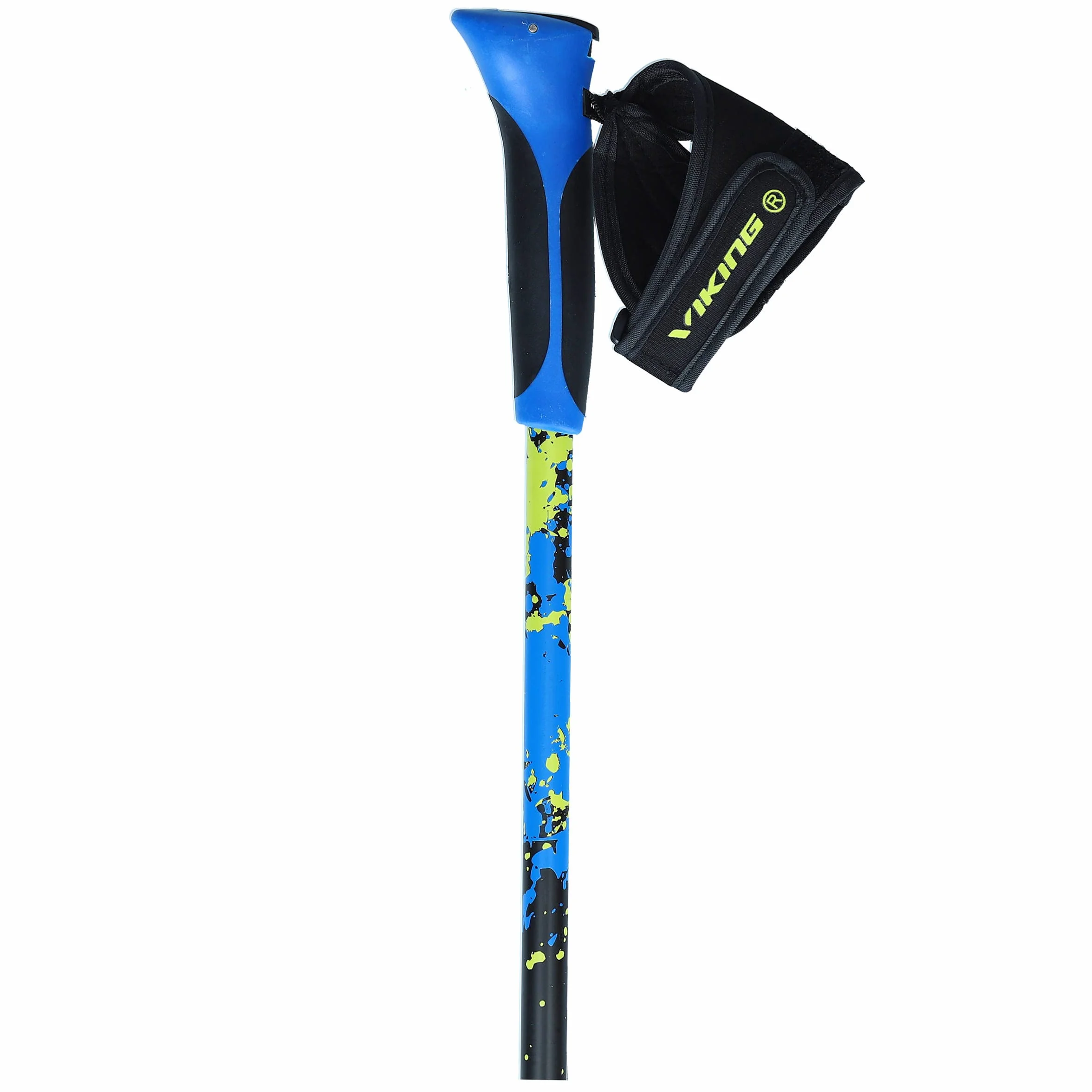 Viking Bâtons de Marche Nordique Pro (650/22/5190/15/UNI) Trekking, système Anti-Choc, Gant avec système à Clipser, Amorti, Aulminium, Ultra léger, uni