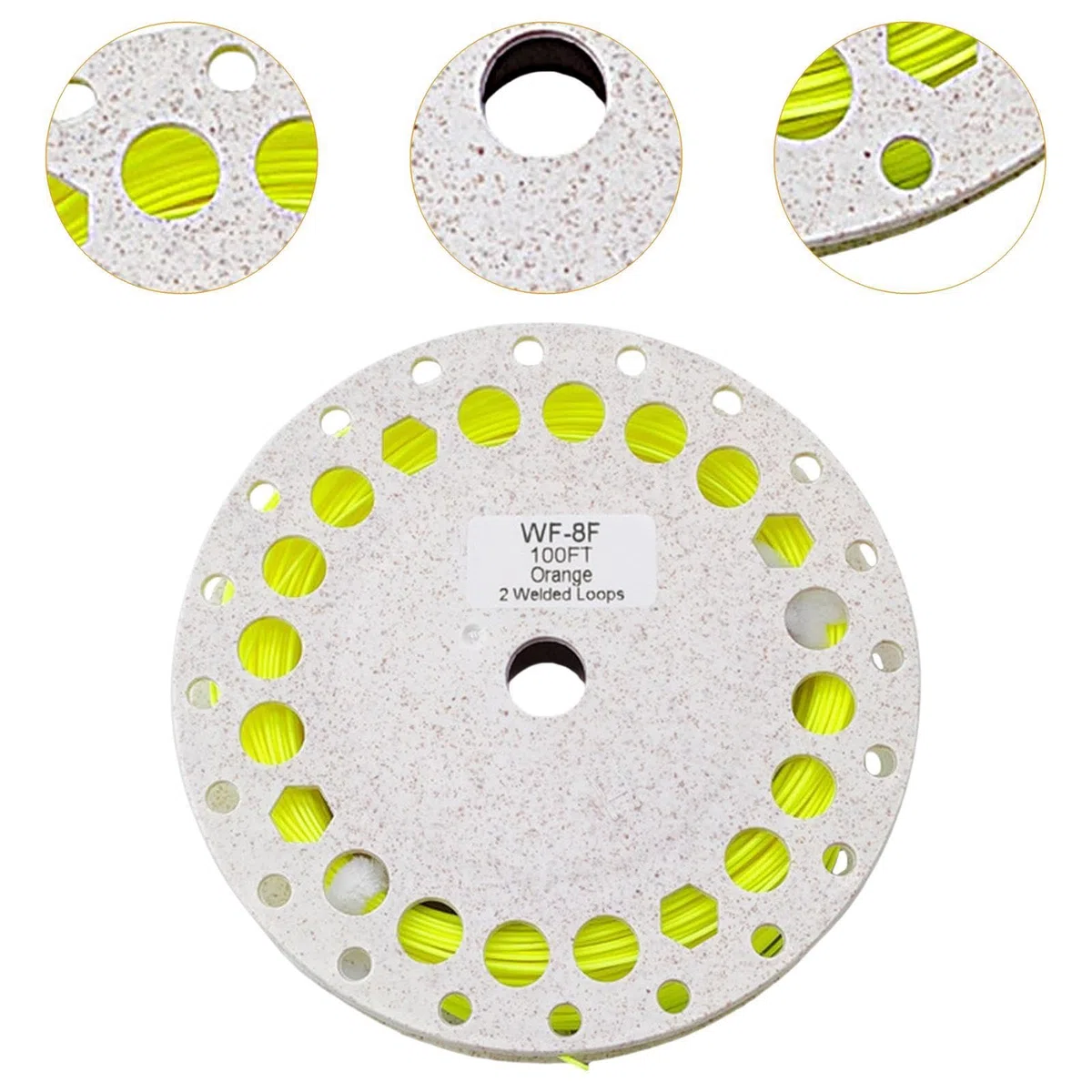 Soie pêche à la Mouche, Accessoires pêche, Soie Flottante WF 30 m (100 Pieds)