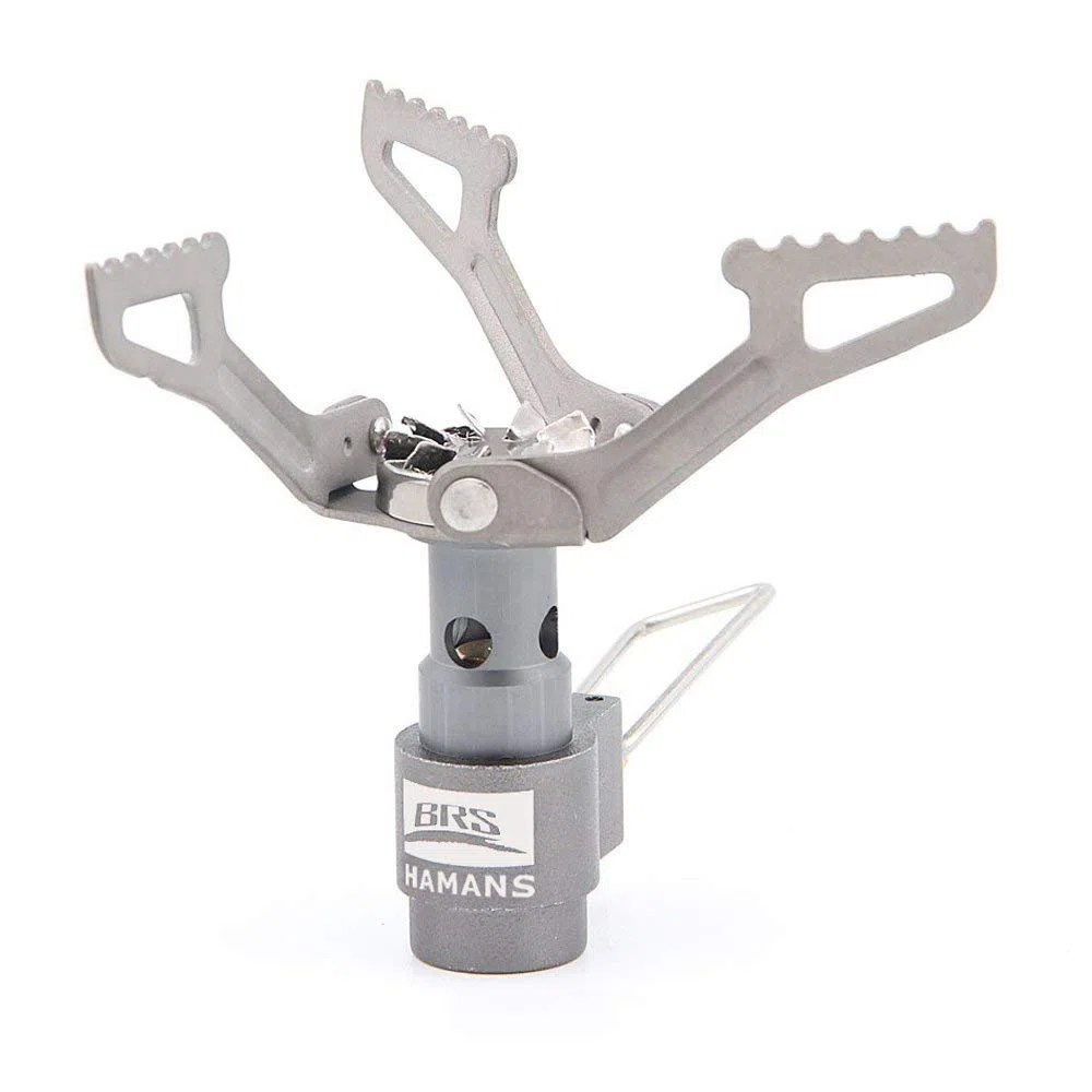Hamans BRS-3000T Backpack Titanium Stove Réchaud à gaz de Camping Ultraléger Seulement 25g, avec 1 Joint torique de Rechange