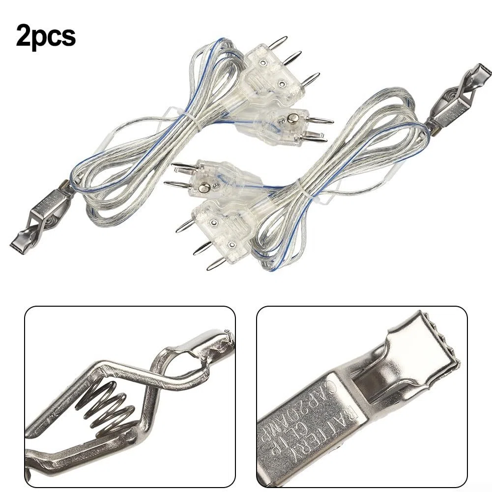 Zoegneer Lot de 2 cordes de clôture de sport transparentes pour sabre et feuille d'aluminium