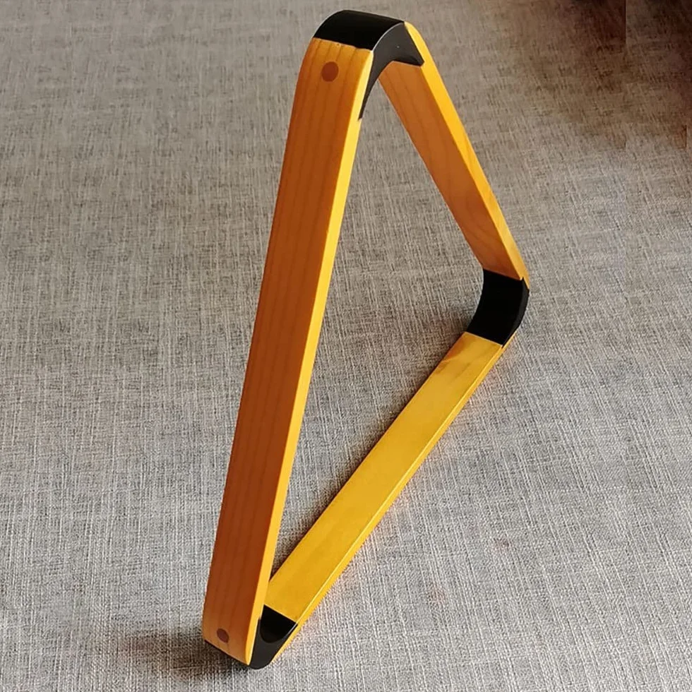 Porte-balles de billard en bois - Triangle - Pour boules de billard