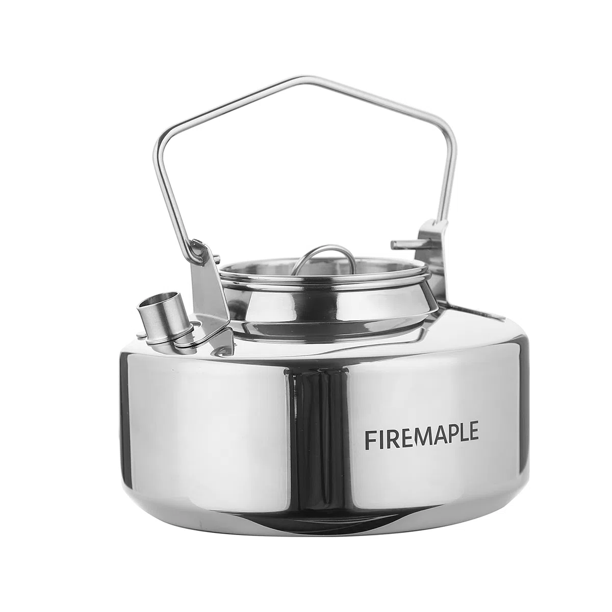 Fire-Maple Bouilloire de Camping Portable 1L en Acier Inoxydable pour Cafetières et Théières Camping en Plein Air Randonnée Ultra-léger