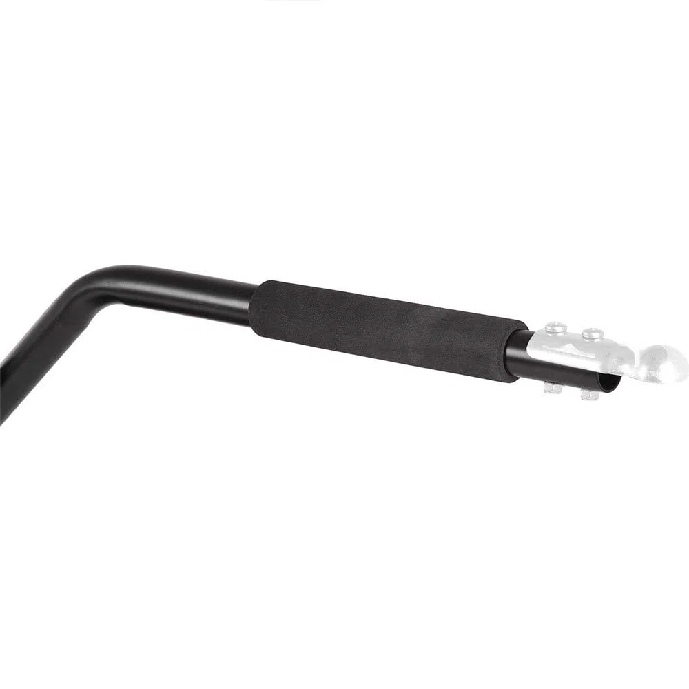 M-Wave Mixte - Adulte HD Remorque Fold avec poignée en Mousse - Attelage à Monter - Noir