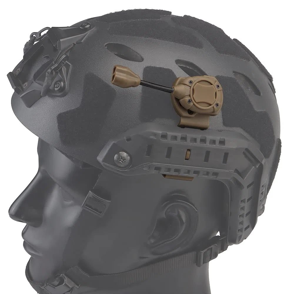 ACEXIER Tactique Rapide Casque Interrupteur MPLS Modulaire Personne Système D'éclairage Double Ultrabright LED Lampe ARC Casque Côté Montage Lampe de Poche