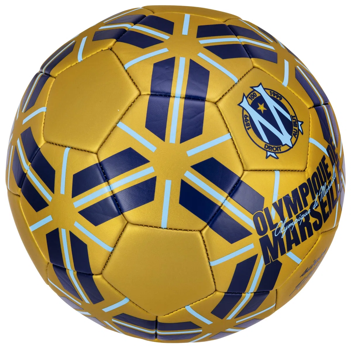 OLYMPIQUE DE MARSEILLE Ballon de Football Om - Collection Officielle Taille 5