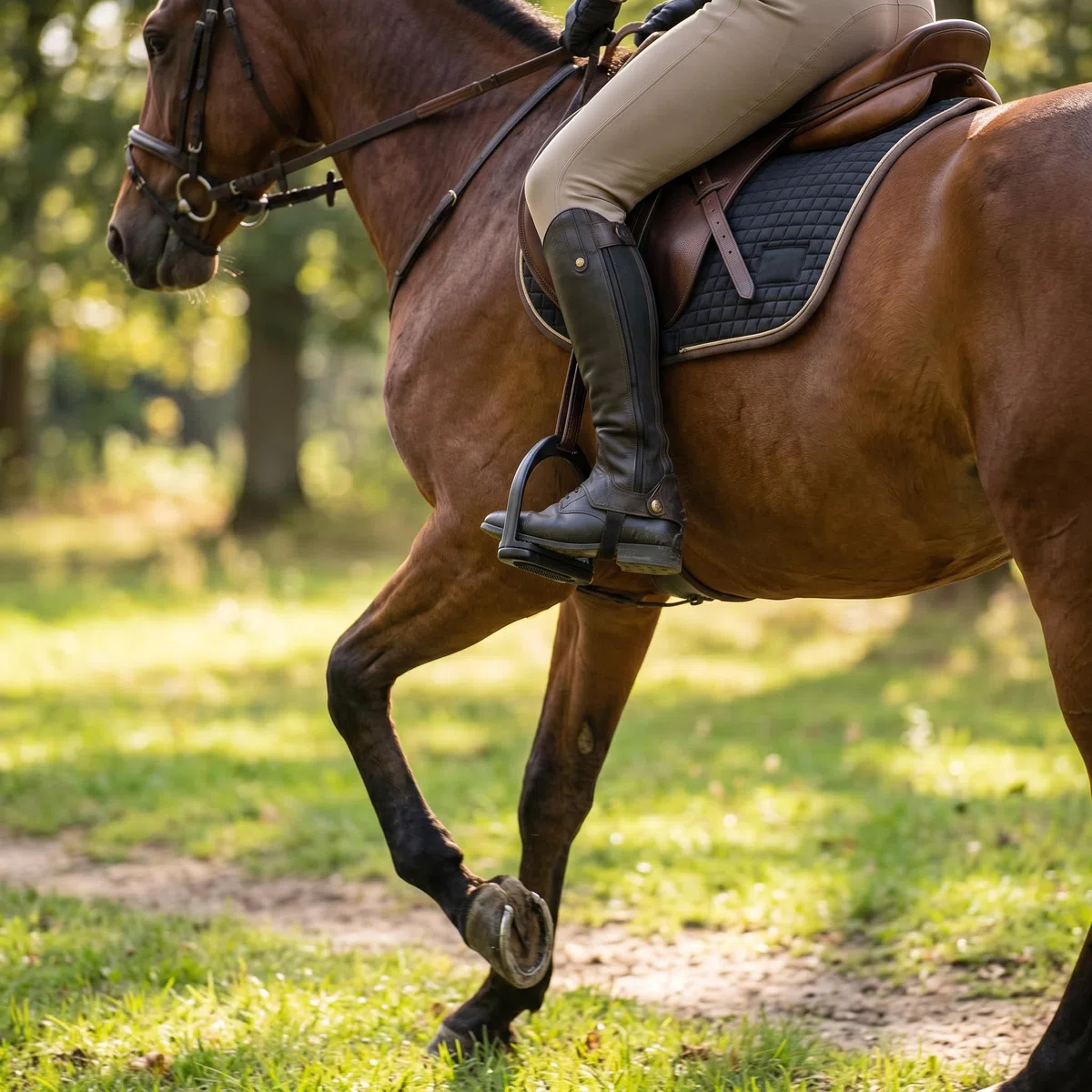 Fdit 2pcs étrier de Cheval étriers en Plastique de Haute résistance étriers d'équitation de sécurité étriers équestres antidérapants pour Selle(L)