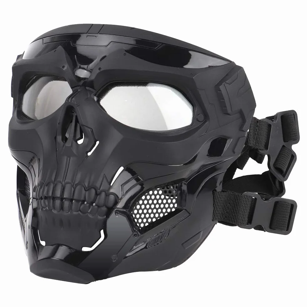 Halloween CR?ne Masques Airsoft Complet Visage De Protection Masques CS Guerre Jeu BB Gun Squelette Masques Parti Cosplay Masque Film Props