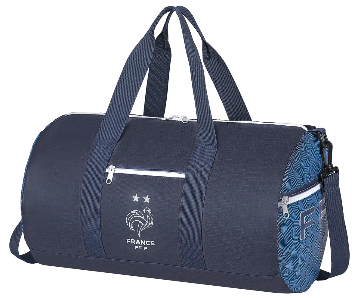 Sac de Sport polochon FFF - Collection Officielle Equipe de France de Football