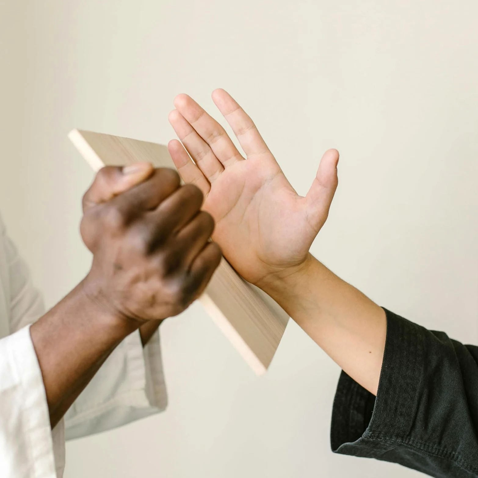 PATIKIL Planche de rupture en bois, planche d'arts martiaux de karaté, accessoire d'entraînement pour le taekwondo pour adulte, la pratique du karaté