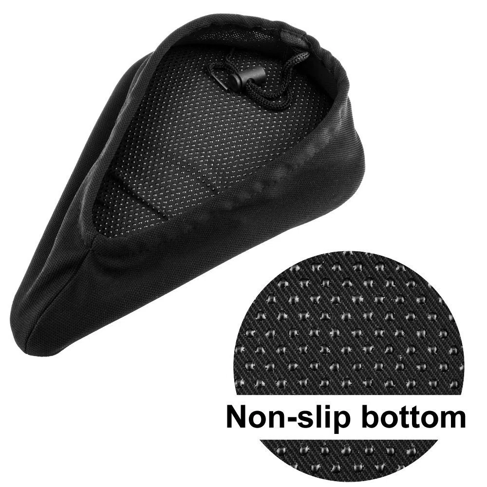 Zacro Housse de Coussin de siège de vélo – Housse de siège de vélo rembourrée en Gel pour Homme et Femme, Confortable, Extra Douce, Compatible avec Peloton, extérieur et intérieur