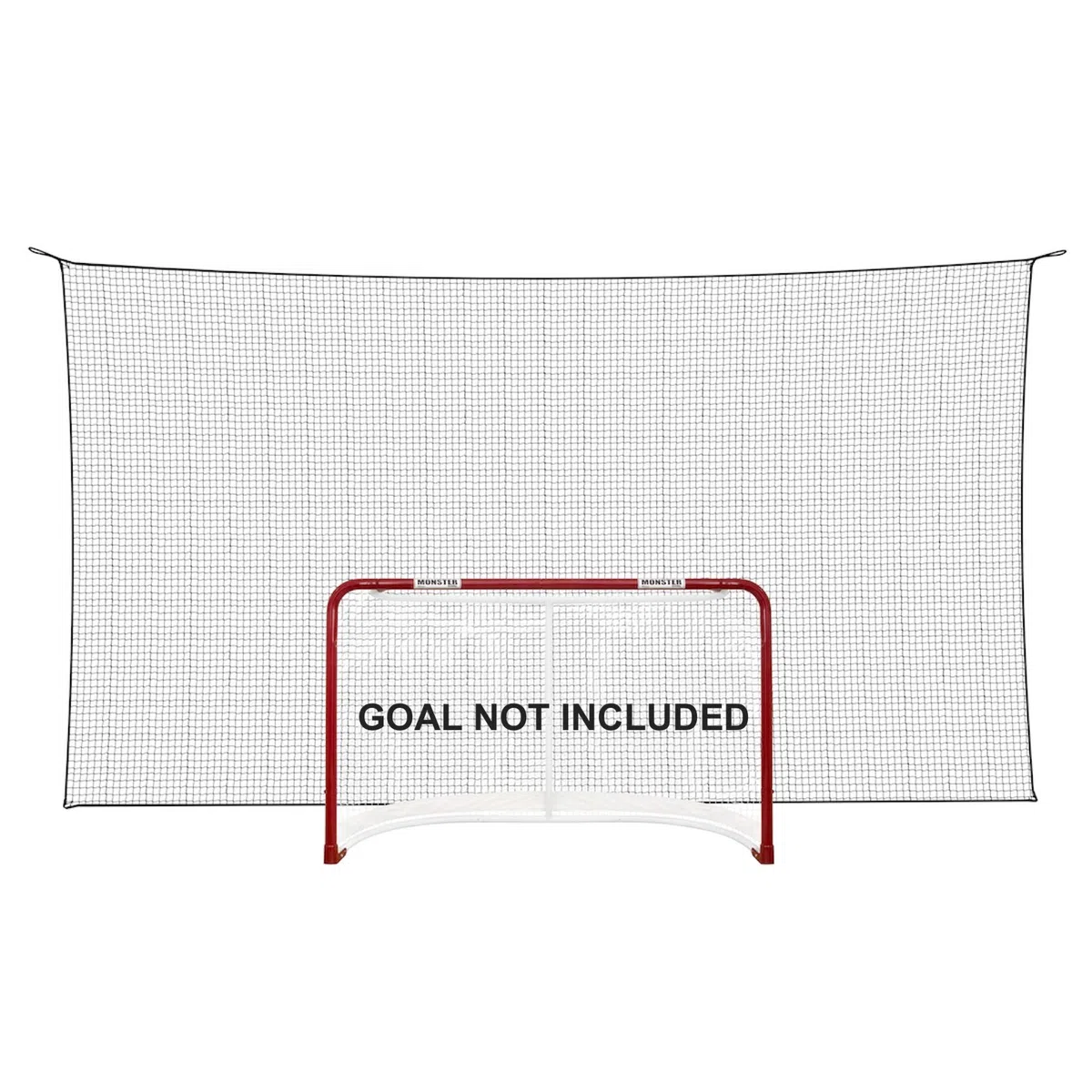 Better Hockey Extreme Hockey Backstop Net - Taille 5 x 2,5 mètres - Filet de Hockey pour Votre sous-Sol, Votre Cour et Votre Garage