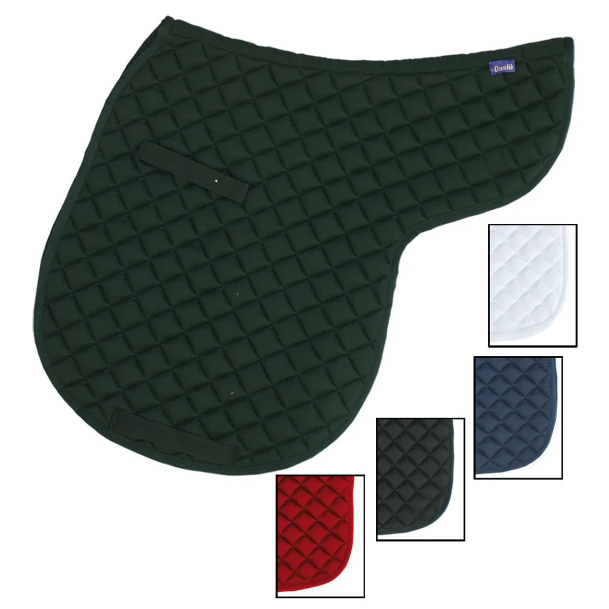 Tapis de Selle pour Cheval en Forme Coton surpiqu Daslö