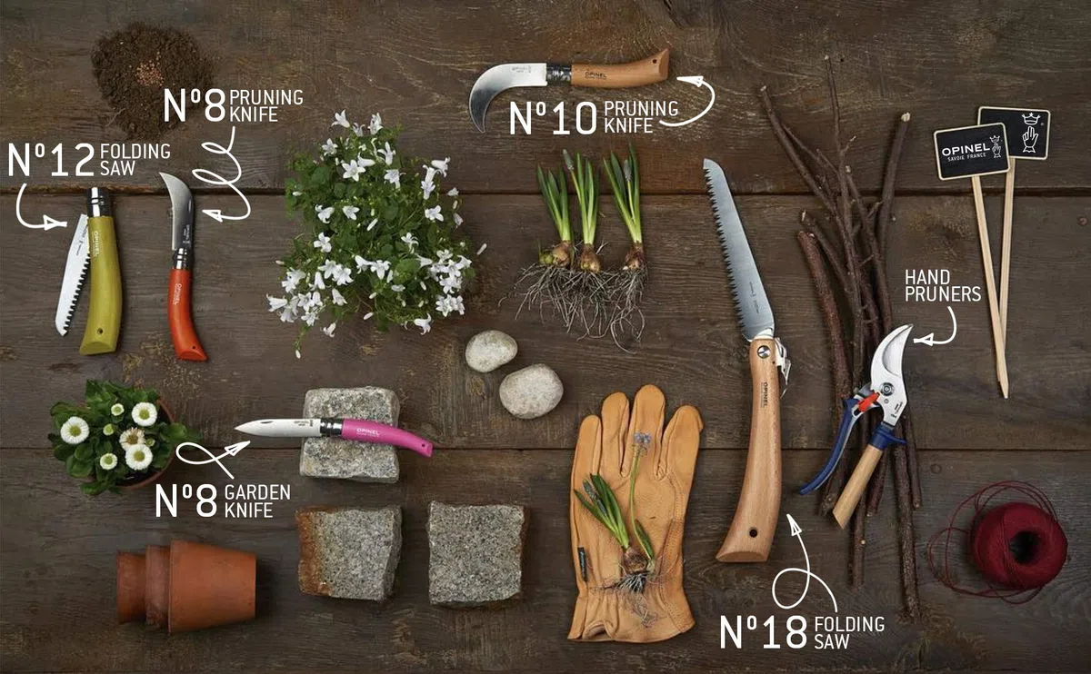 Opinel Horticultural Knife-Brown 8 cm