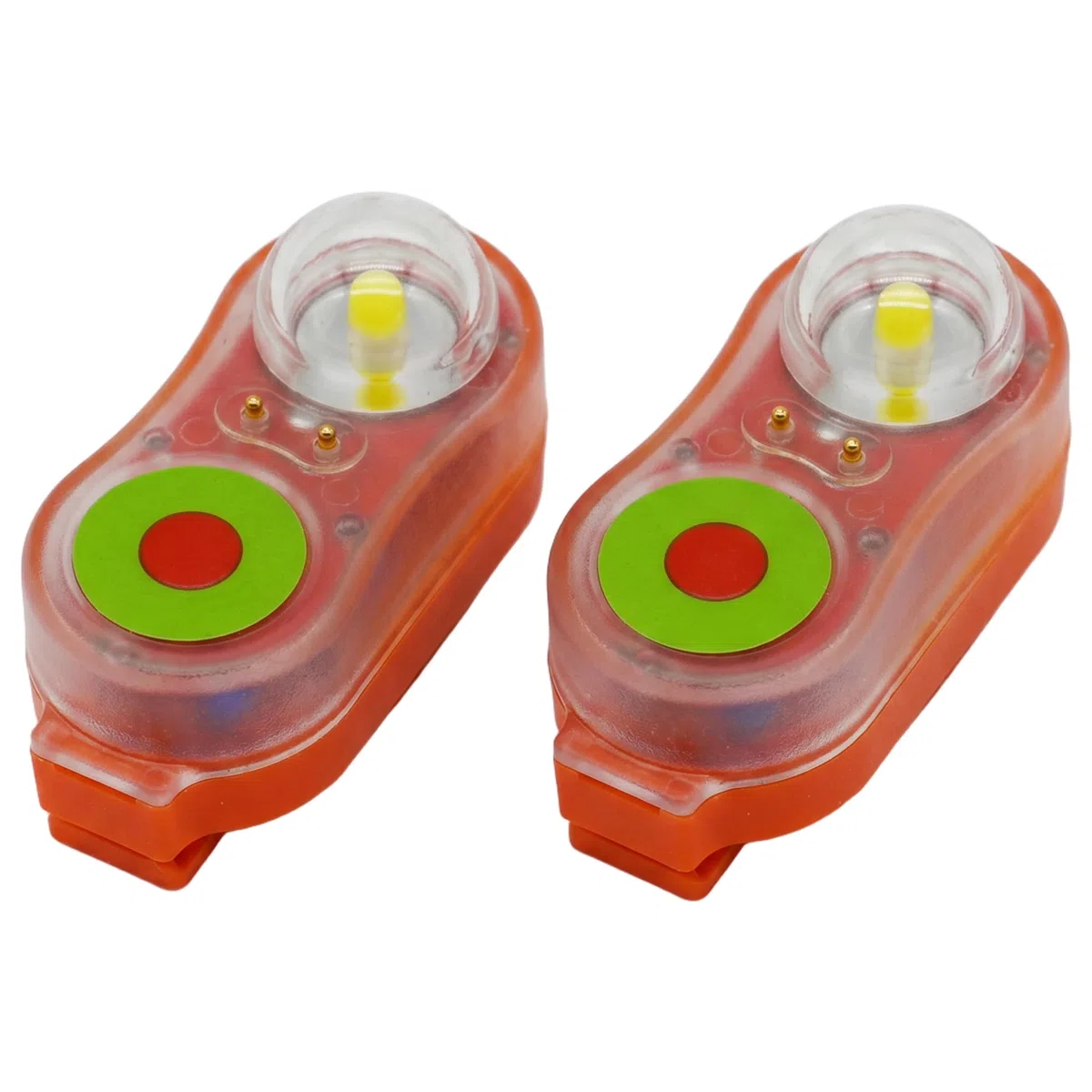 Lumière de Gilet de Sauvetage 2 pièces, lumières stroboscopiques d'urgence pour Gilet Sauvetage Haute visibilité, lumières sécurité plongée activées par l'eau, autonomie Plus 8 Heure