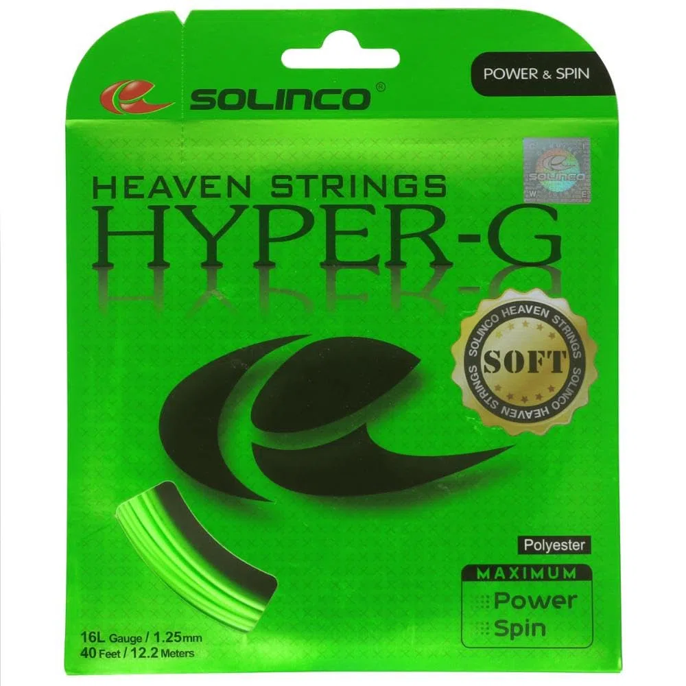 Solinco Corde de tennis souple Hyper-G