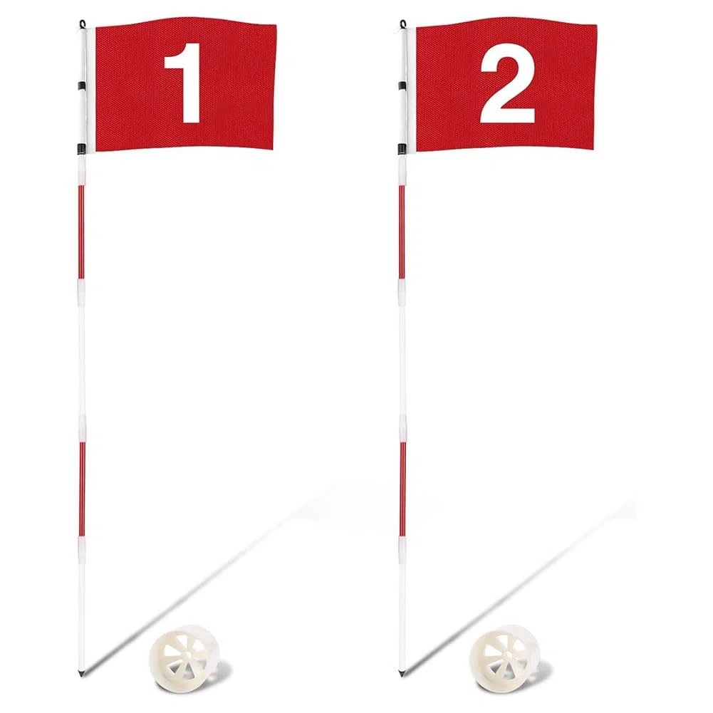 Osmond Drapeau de golf pour entraînement de jardin Vert