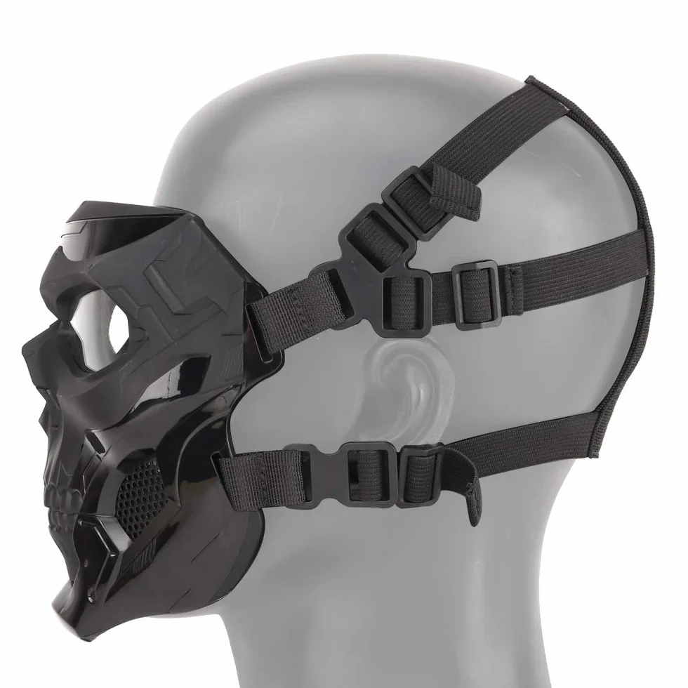 Halloween CR?ne Masques Airsoft Complet Visage De Protection Masques CS Guerre Jeu BB Gun Squelette Masques Parti Cosplay Masque Film Props