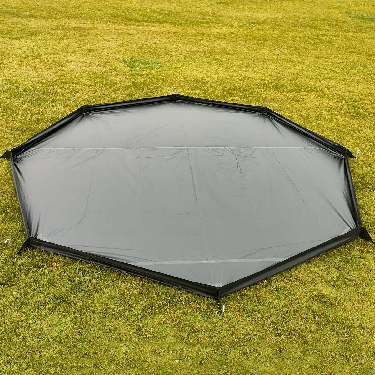 Tente de Camping 2-4 Personnes Imperméable avec Trou Poêle à Bois 4 Saisons Tipi