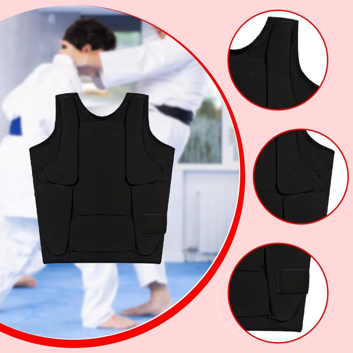 Plastron de Karaté, Protection pour Le Taekwondo et La Boxe