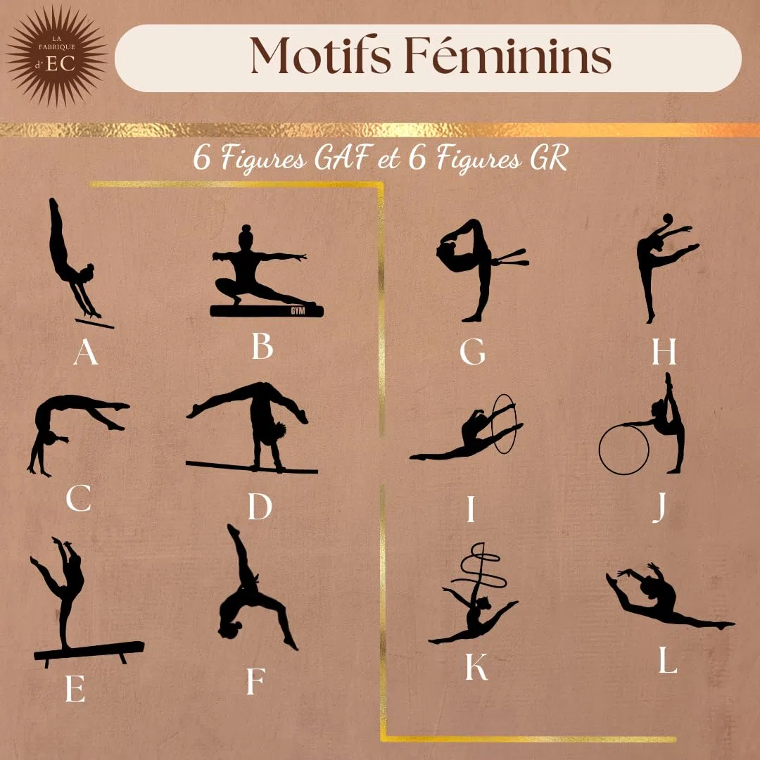 La Fabrique d'EC - Trousse de Sport pour Gymnastes, Rangement pour Maniques et Protège-Poignets, Noir