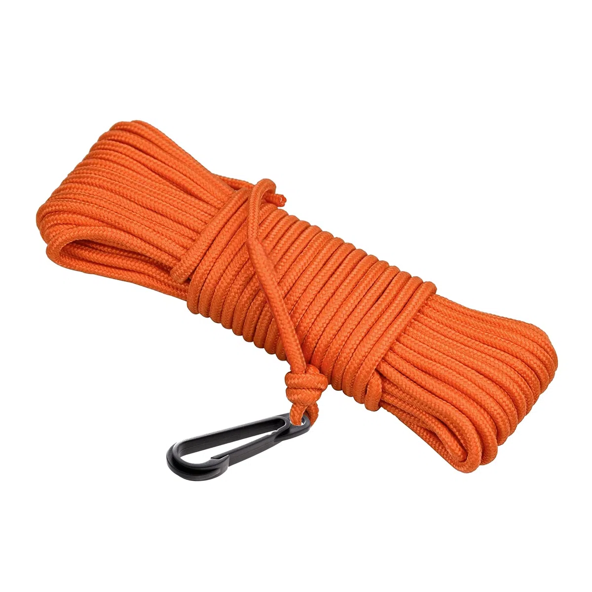 Abysstar Corde Sagola CIMA Flottante pour Boa Sub 20 m avec mousquetons, Unisexe, Adulte, Orange