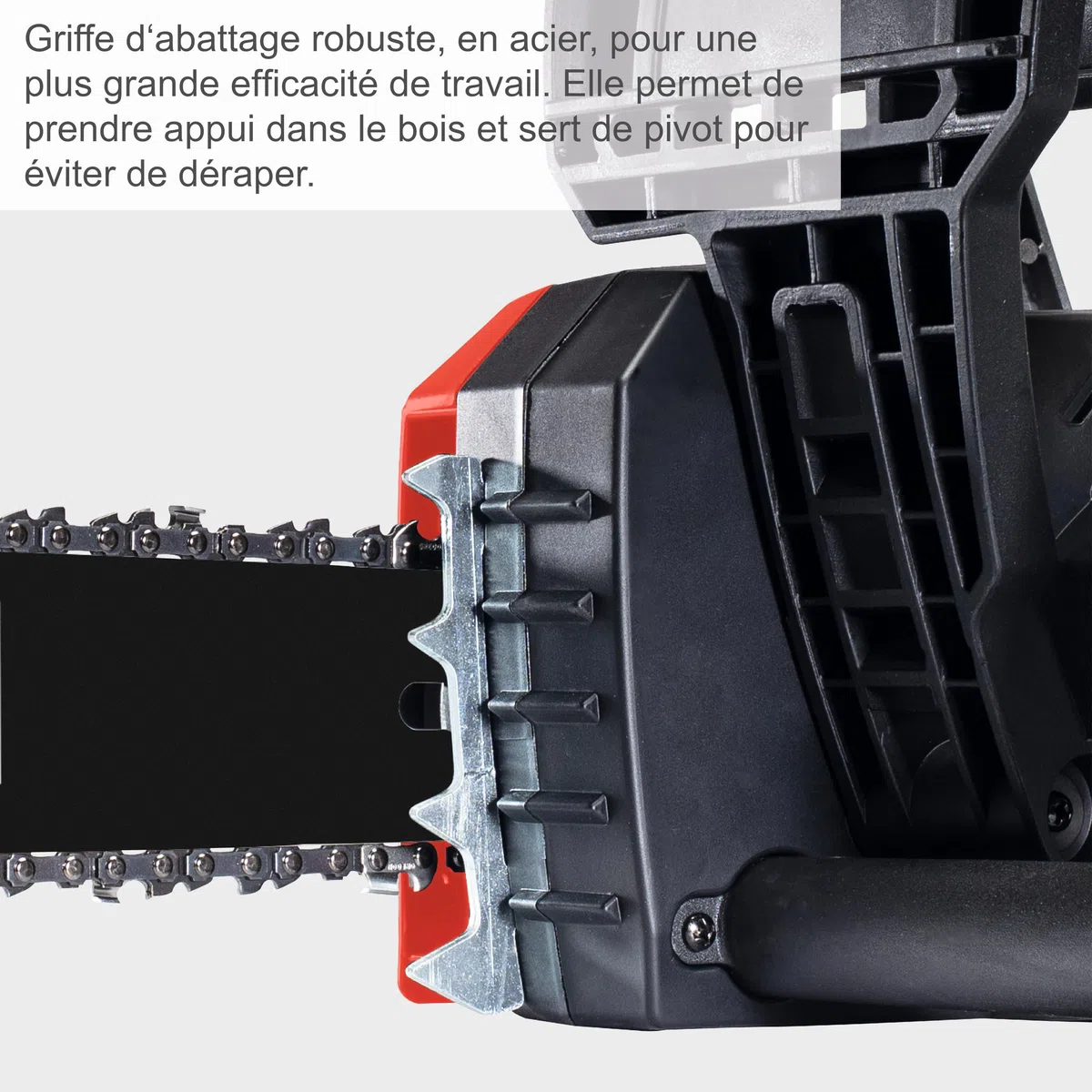 Scheppach Tronçonneuse Electrique CSE2600 | 2400W | Chaîne et Guide Procut 45,5cm | Lubrification automatique de la chaîne | Frein de chaîne intégré | Etui du guide inclus | Légère et Compacte