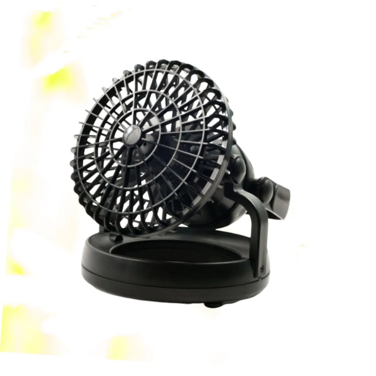 Abaodam Ventilateur De Camping à LED Lumineuses Et Lampe Multifonctionnelle pour Tente Intérieure Et Extérieure avec Crochet Et Alimentation USB