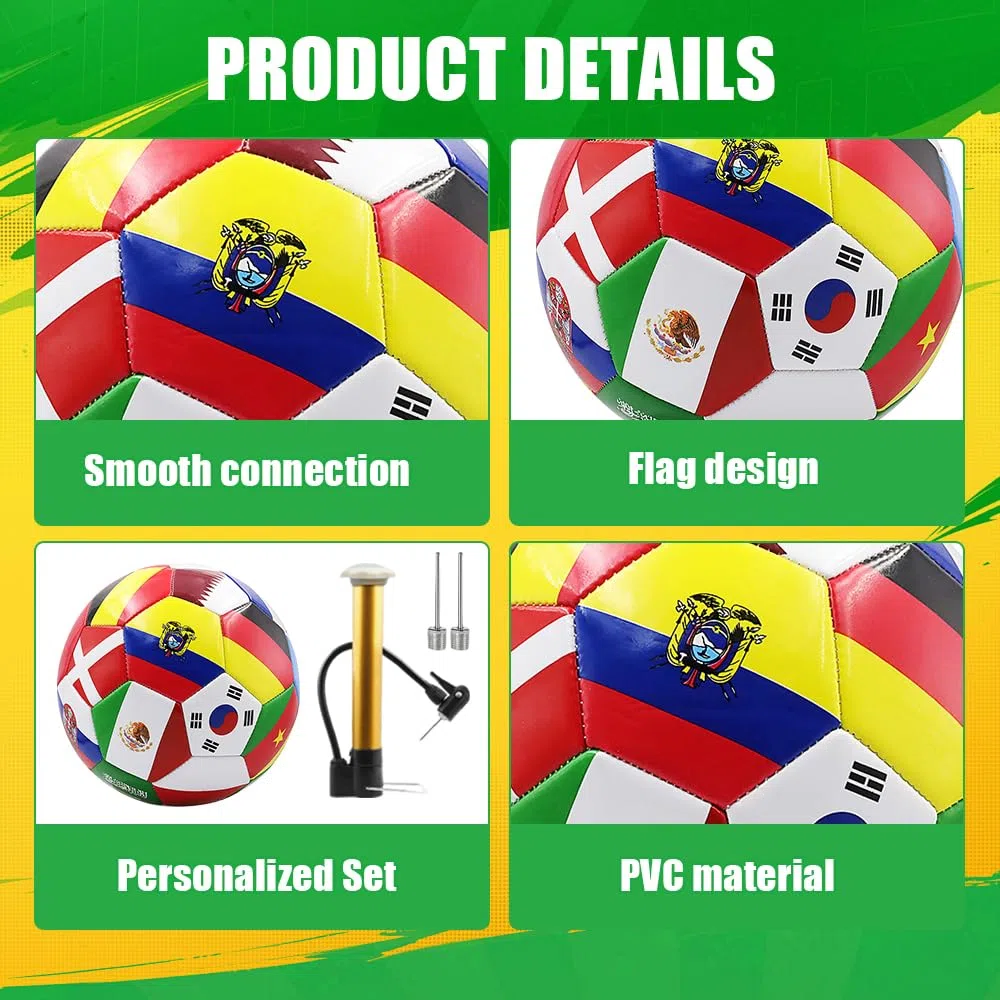 Ballon de Foot Taille 5 WM 2026, Ballon de Football pour Entraînement, Match, Marchandise, Collection pour Enfants et Adultes