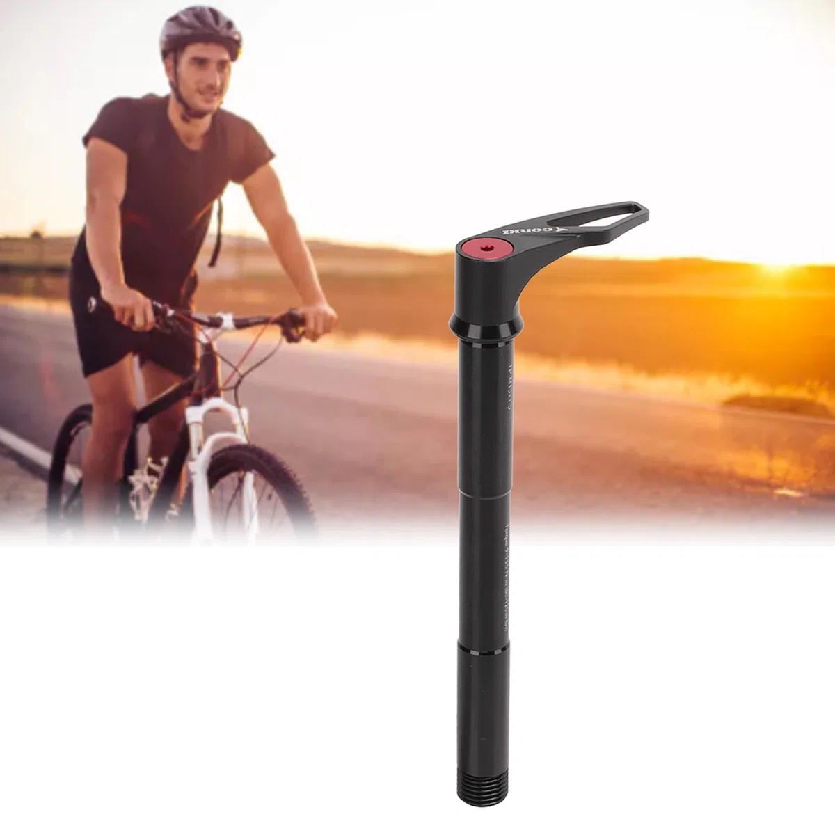 Brochette Avant De Vélo, Axe Traversant De Vélo Léger À Dégagement Rapide Pour Rockshox (L : 158 Mm)