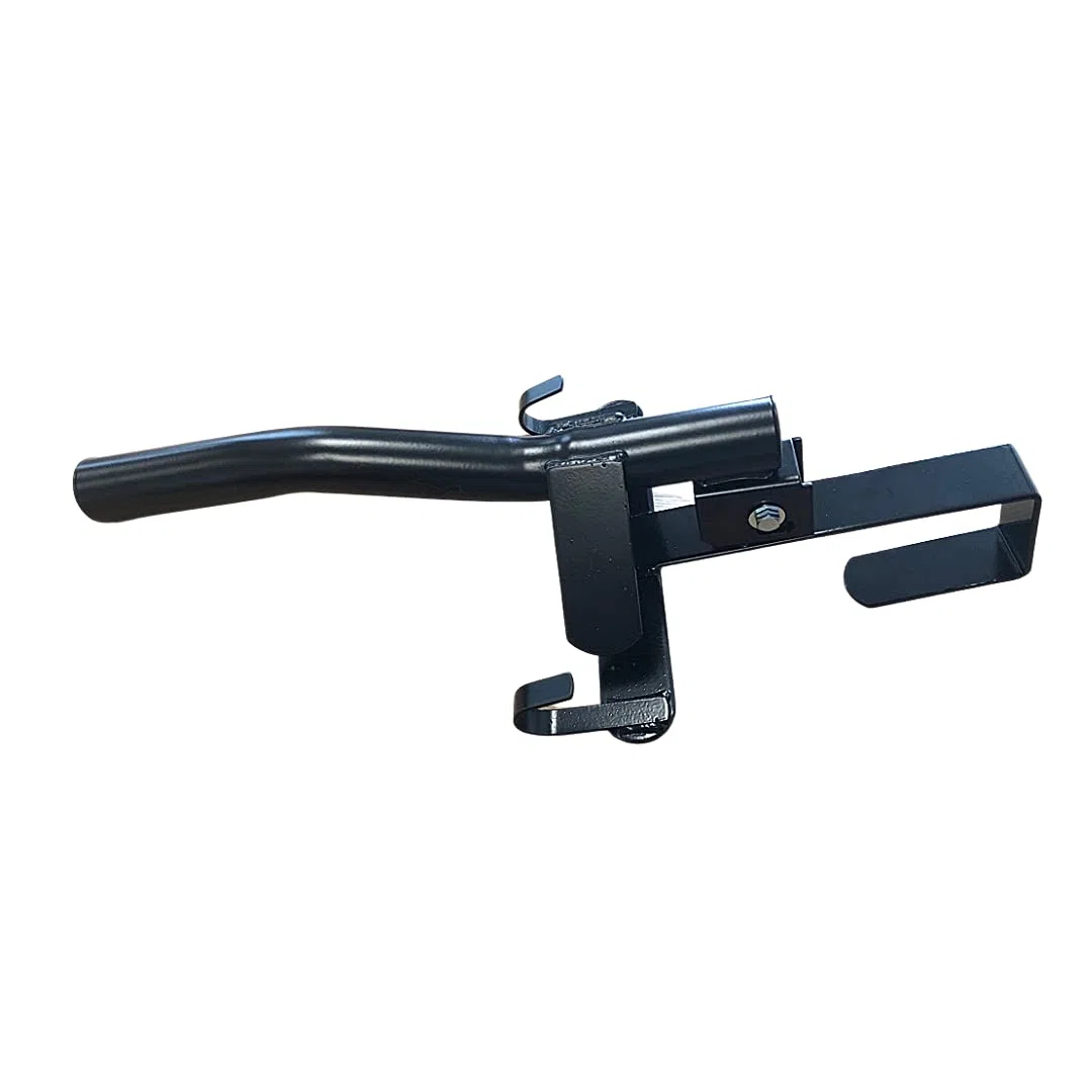 Pferdelinis Support de selle pliable à suspendre pour cheval | Support de selle à retirer | Support de selle portable | Noir (1 x noir)