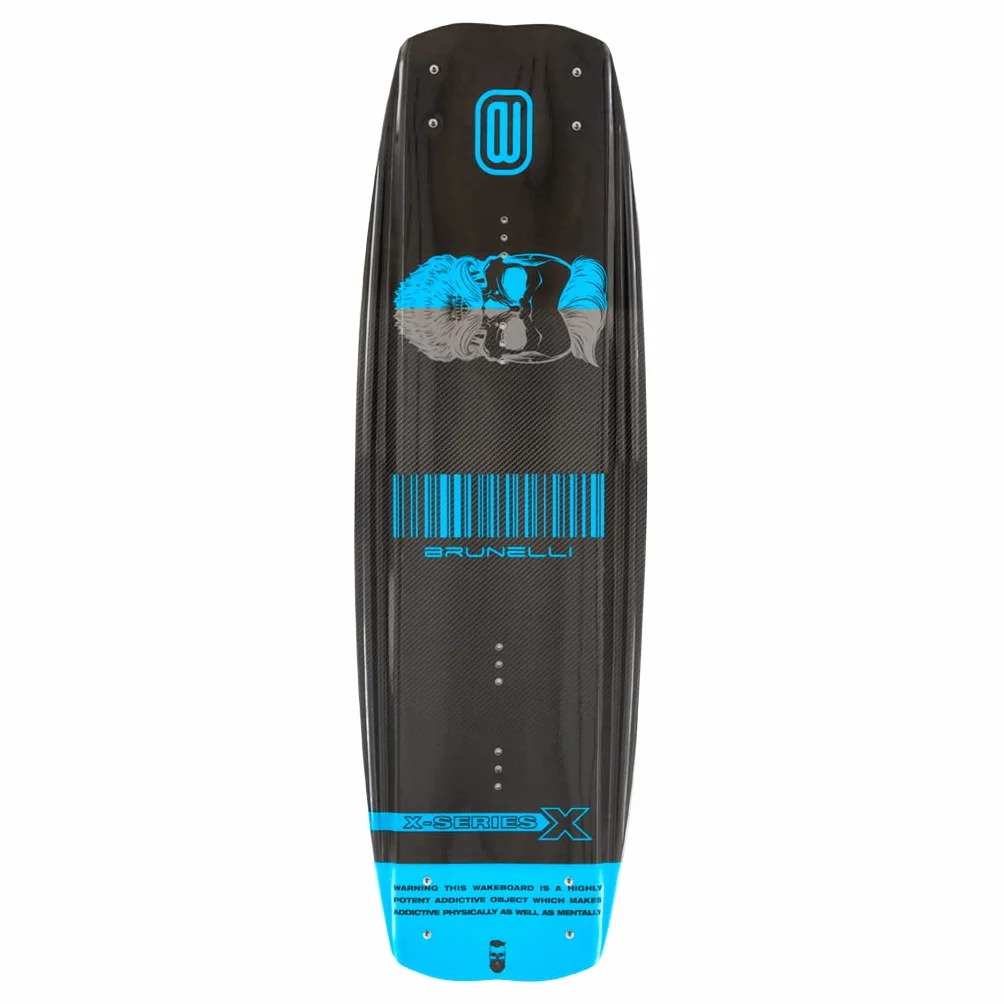 Brunelli Carbone Wakeboard Lot de 2 planches de wakeboard 138 cm