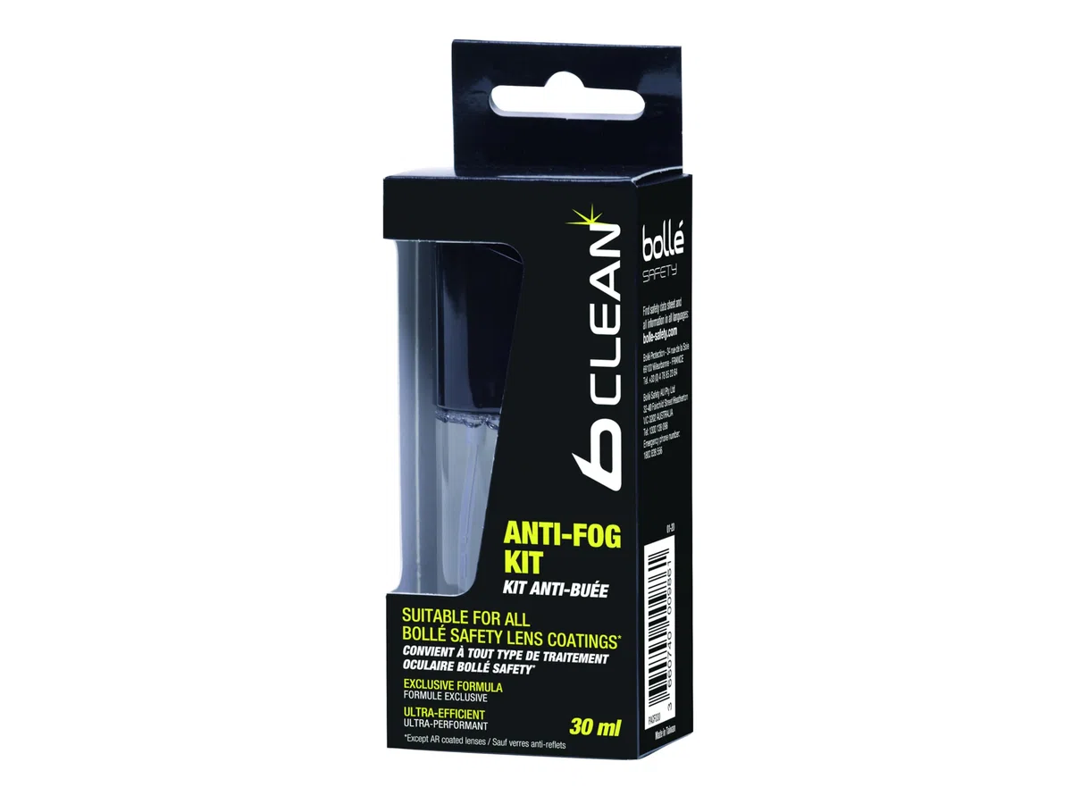 BOLLE PACF030 Fashion B200 Kit Antivaho 30 ml Solucion Antivaho + Una Toallita De Microfibra Integrada pour adultes, conçu pour le confort et le style quotidiens, 30 ml