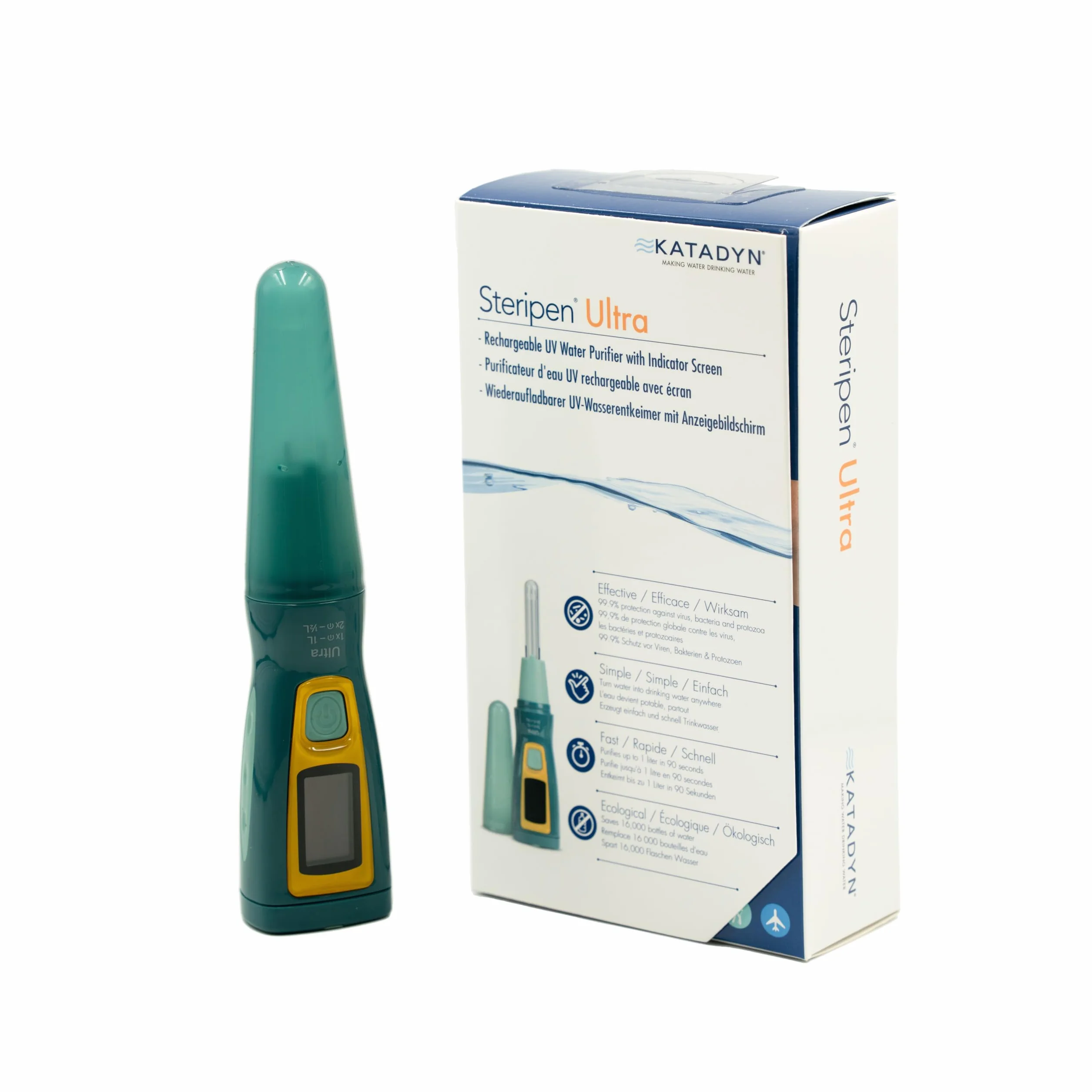 SteriPEN Ultra Purificateur d'eau – Désinfection UV pour de l’Eau Potable sûre où Que Vous Soyez