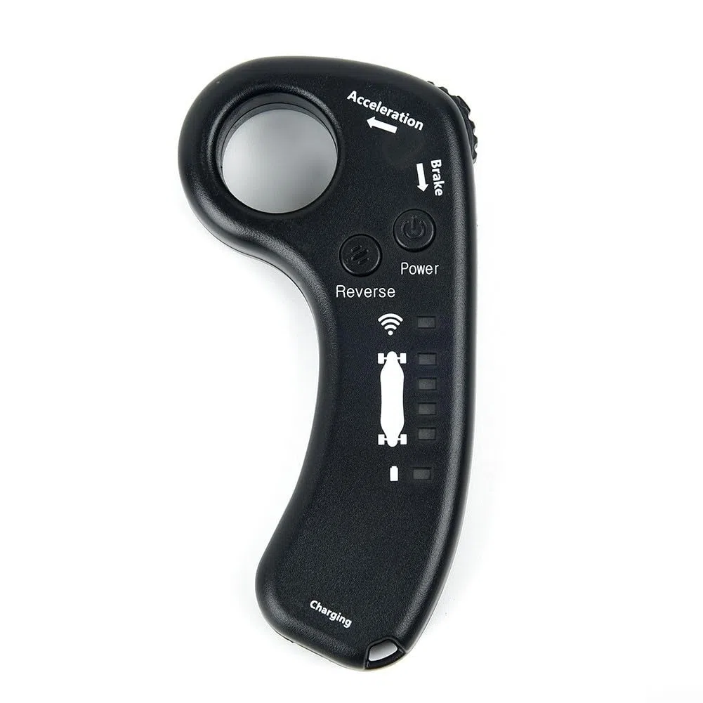 Télécommande de skateboard électrique sans fil 2,4 G avec indicateur LED d'alimentation, boucle ergonomique pour longboard surf (mise à niveau)