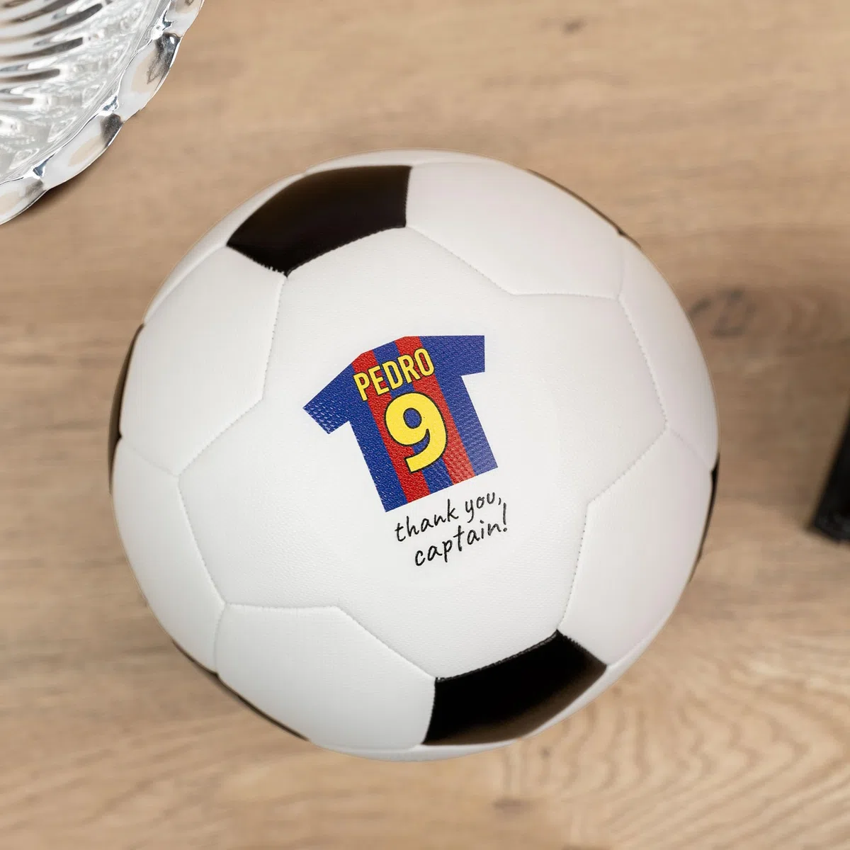 Wanapix | Ballon de Football Personnalisé | Personnalisable avec Votre Photo, Nom ou Texte | Ballon de Foot