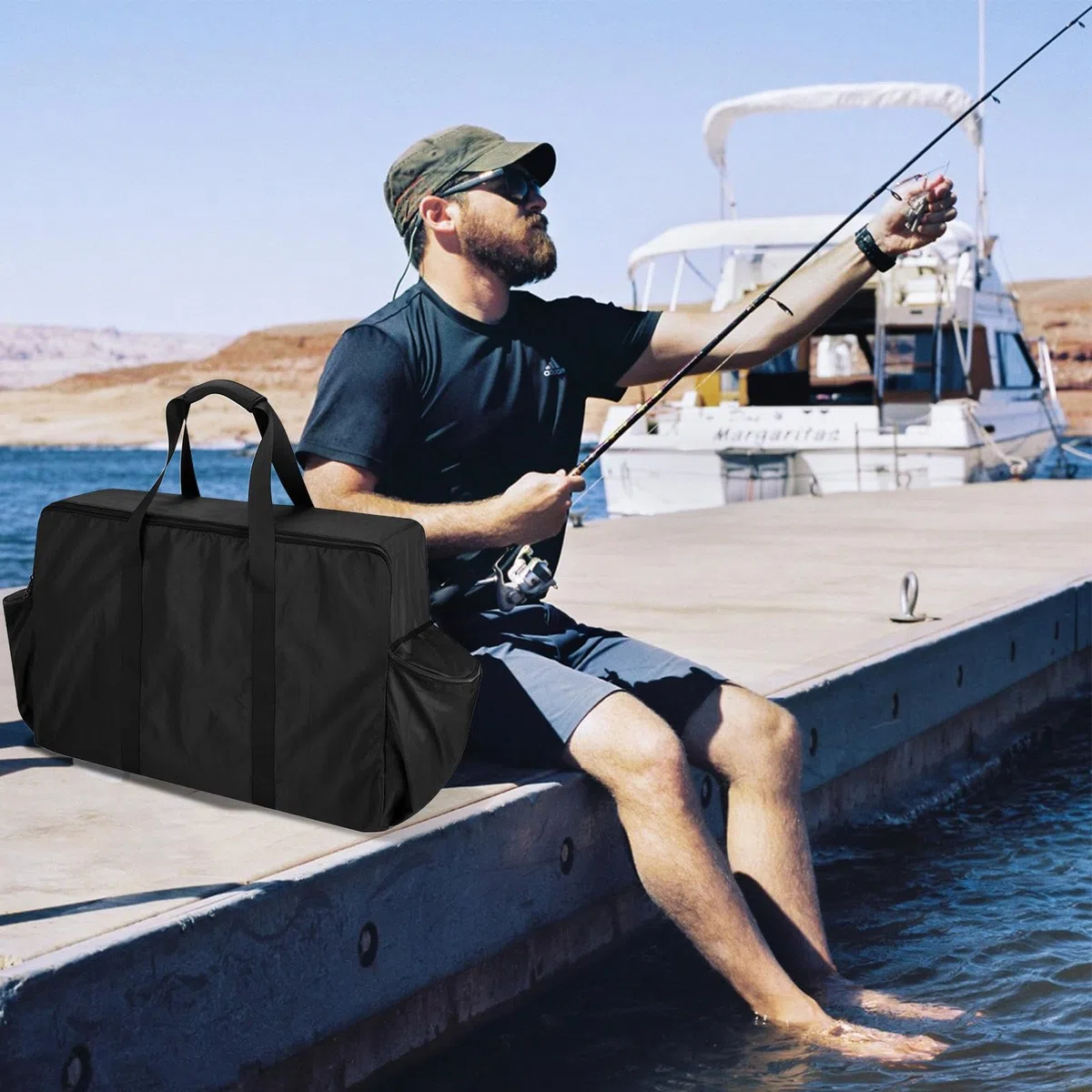 Sac de Rangement pour Outils de Barbecue – Sac de Rangement Portable de Protection pour réchaud de Barbecue | Accessoires de réservoir Pliables, Organisateur d'équipement d'extérieur, conteneur de