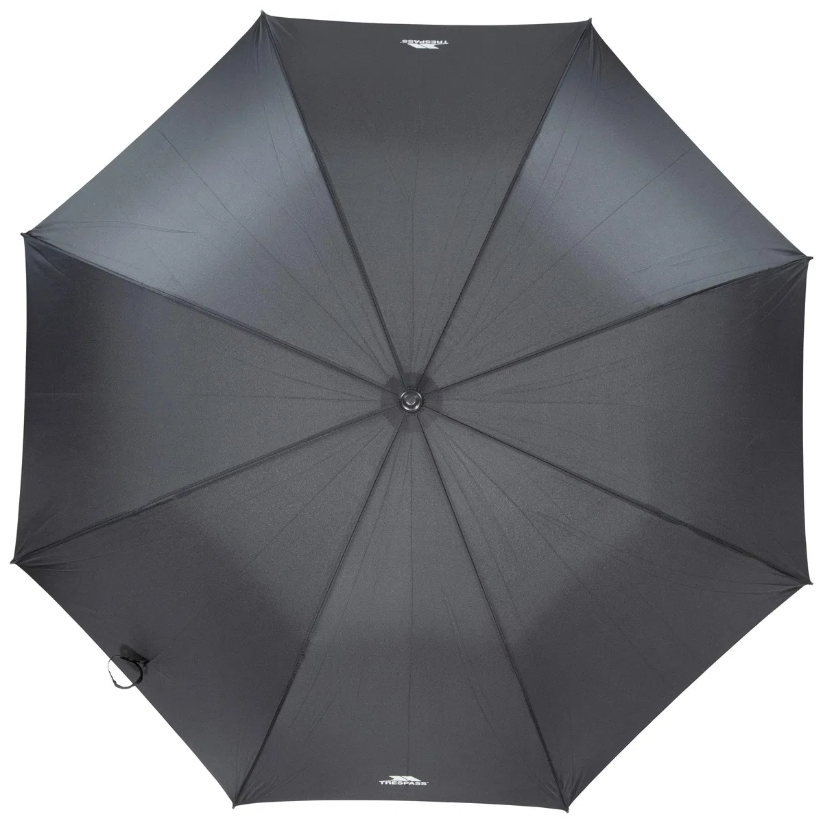 Trespass Parapluie De Golf Unisexe Birdie 76Cm : Coupe-Vent, Ouverture Automatique, Poignée Eva Souple, Housse Avec Sangle, Embout Plastique, Armature Fibre De Verre, Toile 190T Polypongee.