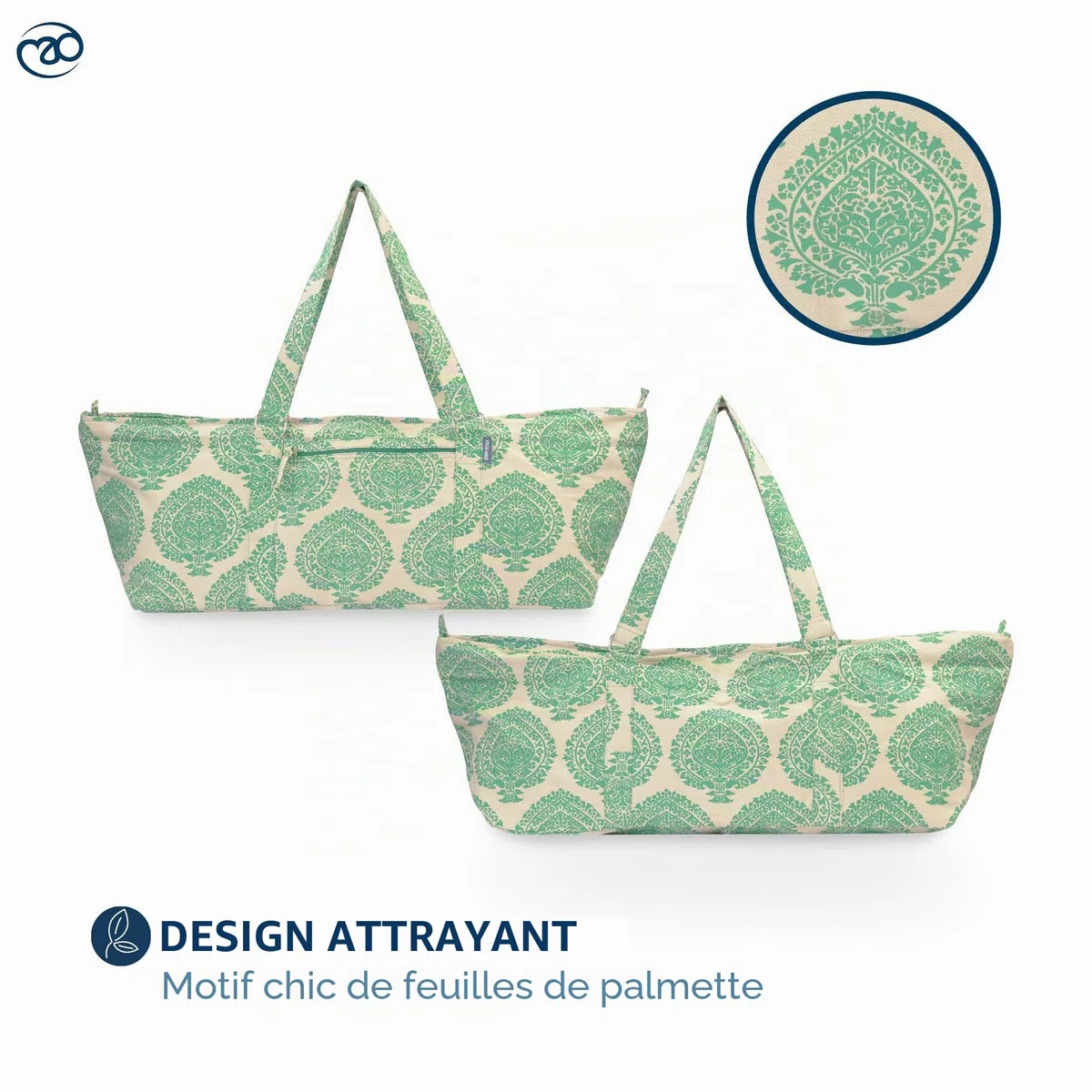Yoga-Mad Ybagprops Grand Sac de Yoga
