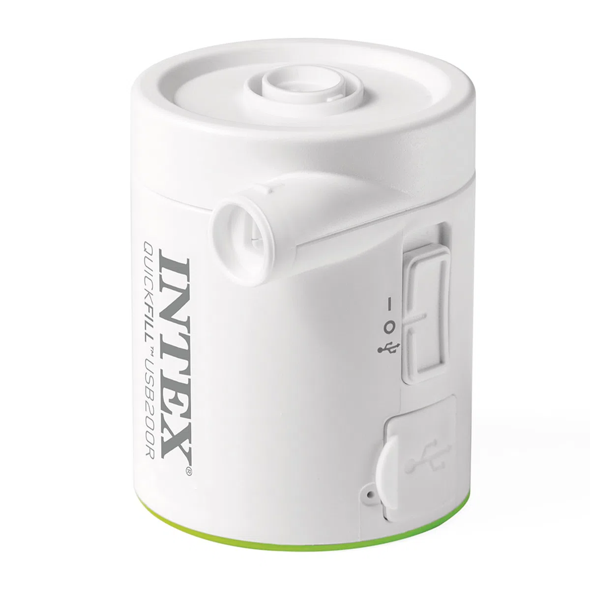 Intex Quickfill USB200R Air Pump, Size: 8cm x 7cm x 8cm (66637)
