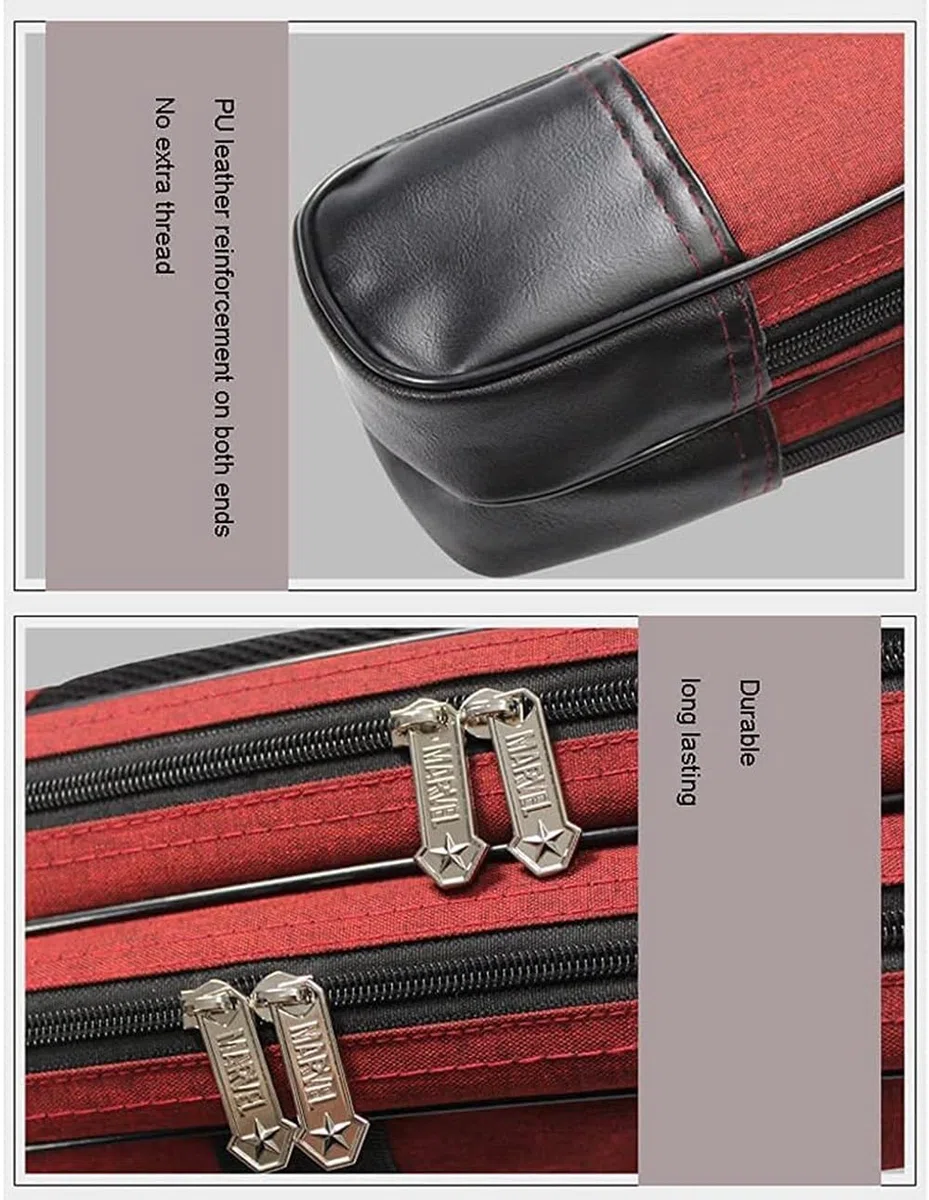 Sac de Transport d'épée étui Katana Tai CHI Portant des Arts Martial Arts Armes Épée Simple et Double Couche équipement d'arts Martiaux étui d'armes Sac à bandoulière A,Double Layer
