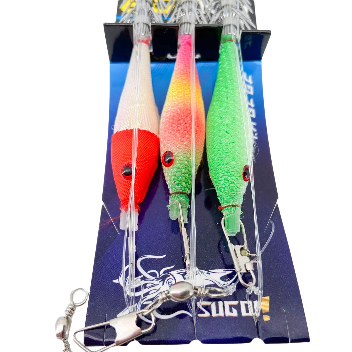 Combo 2 Soft Egi Rig-Tataki