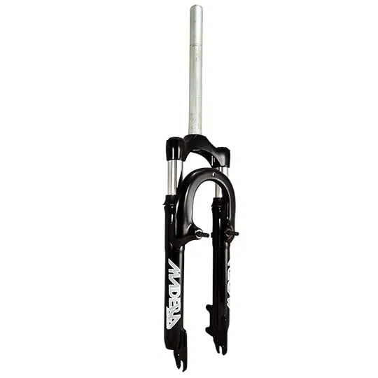 Fourche vtt 26" zoom 456 noire 1"1/8 ahead set alu debt 60mm v-brake/disque