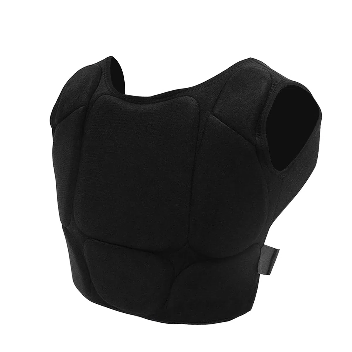 Plastron De Boxe Protection - Poitrine Garde Protecteur Adulte Enfants Karaté Taekwondo Formation Martiaux Poitrine Garde Gilet Boxe Karaté Corps, Doux Et Confortable Noir