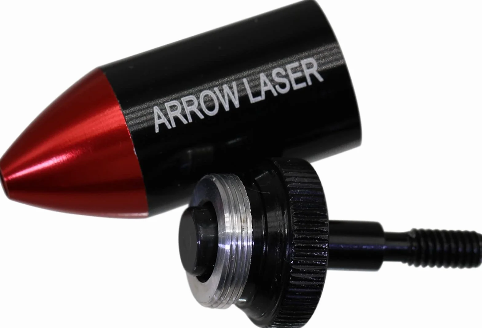 16MM arbalète tir à l'arc flèche Outil de visée à alésage Rouge se visse sur des flèches avec 2 Jeux de Piles