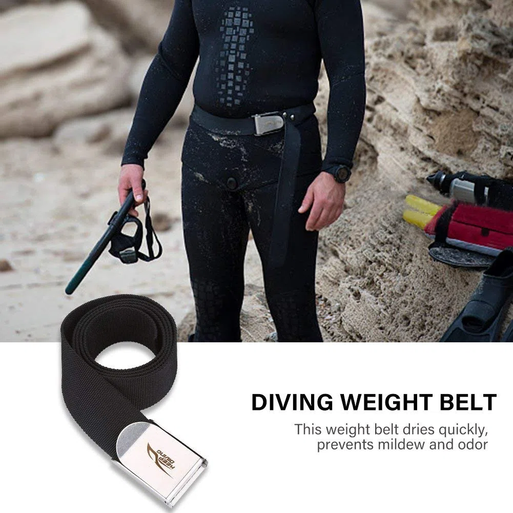 Ceinture pour la Plongée sous-Marine, Ceinture de Sécurité pour la Plongée Plongée en Apnée Sangles Accessoire Plongée Poids