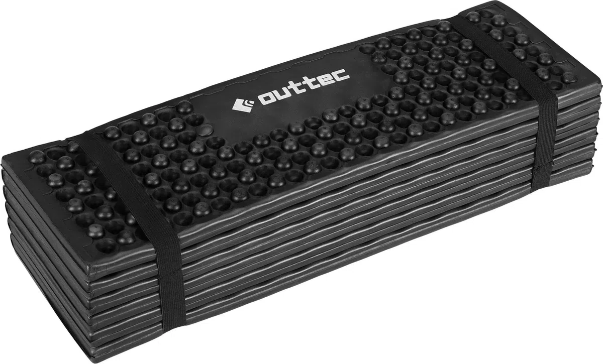 Matelas de Couchage Pliable, Matelas de randonnée, Matelas de Tente - 180x57x1 cm - pour l'extérieur, la Tente, Le Camping, la randonnée, Le Pique-Nique, la Survie
