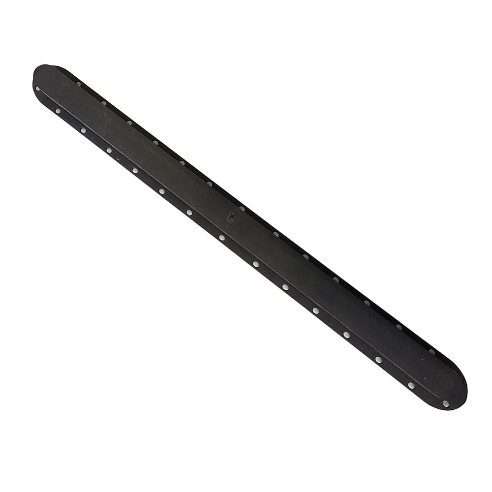 Lot de 2 boîtes de rechange pour planche de surf de 47,5 cm Hydrofoil US Box Surf Foil Track Box Longboard Single Fin Surf Board Noir